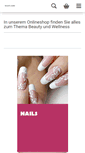 Mobile Screenshot of beverlynails.de