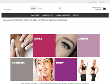 Tablet Screenshot of beverlynails.de